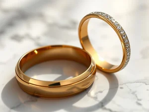 حلقه ازدواج ساده یا نگین‌ دار؟ | بررسی جامع