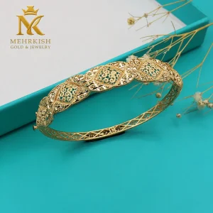 دستبند طلا زنانه کد 7885