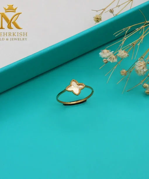 انگشتر زنانه طلا کد بی 1260