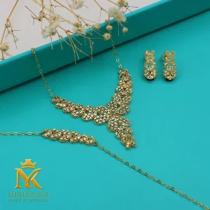 سرویس طلا زنانه کد 7891