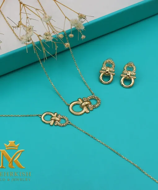سرویس طلا زنانه کد 7913