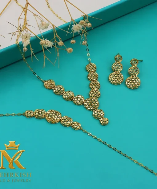 سرویس طلا زنانه کد بی 1322